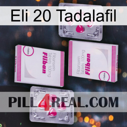 Eli 20 Tadalafil 33